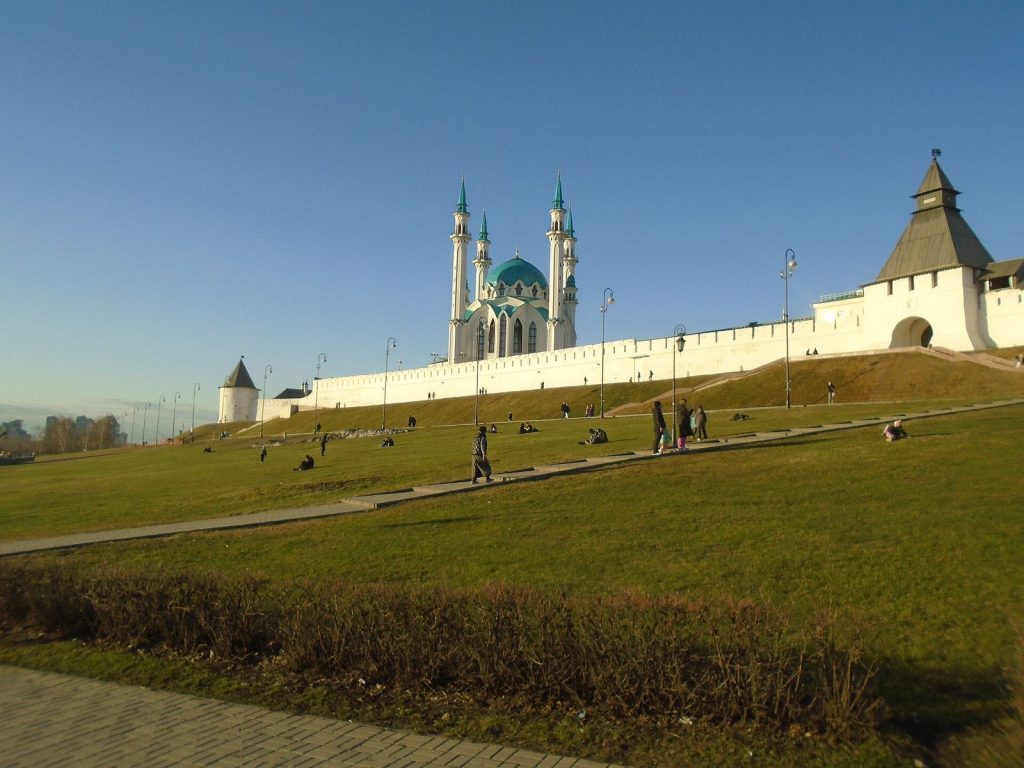 Кул-Шариф и стены Казанского кремля