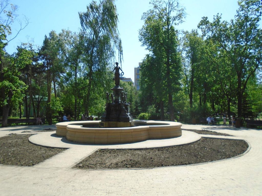 Фонтан в Лядском саду, Казань